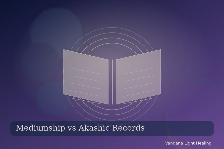 Mediumship versus Akashic Records guide for sensitive souls seeking spiritual guidance