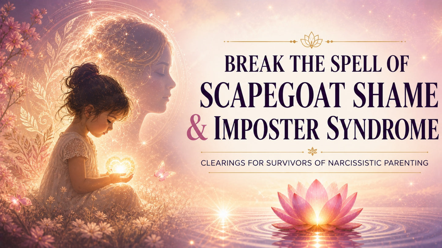 BREAK THE SPELL OF SCAPEGOAT SHAME & IMPOSTER SYNDROME
