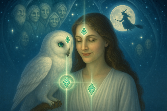 SEE BEYOND THE VEIL THROUGH THE EYES OF OWL MEDICINE