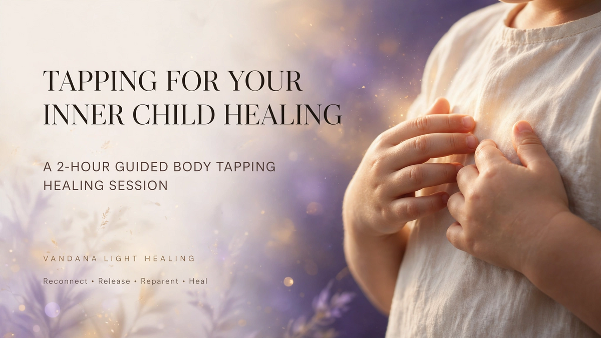 Tapping For Your Inner Child Healing