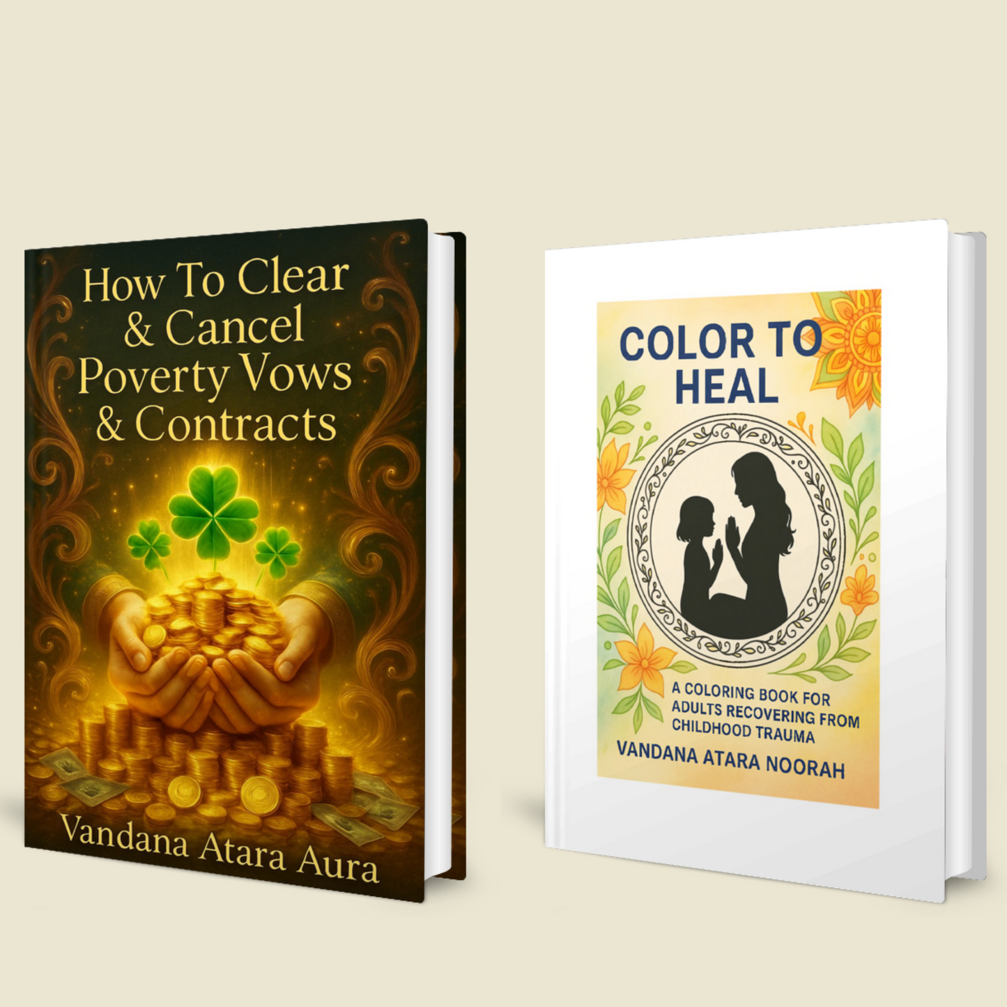 How To Clear & Cancel Poverty Vows and Contracts + Color To Heal: Reparenting Your Inner Child