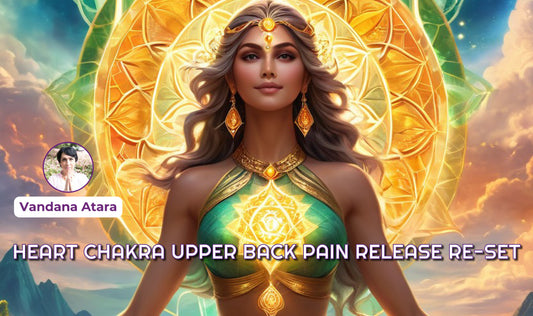 HEART CHAKRA - UPPER BACK - PAIN RELEASE RE-SET