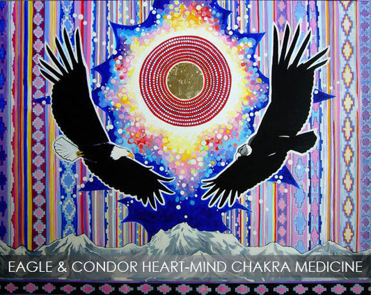 Eagle And Condor Heart-Mind Chakra Medicine